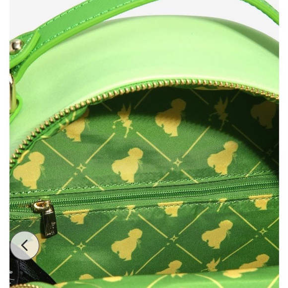Disney Loungefly BoxLunch exclusive Tinkerbell mini backpack NWT - Picture 6 of 8